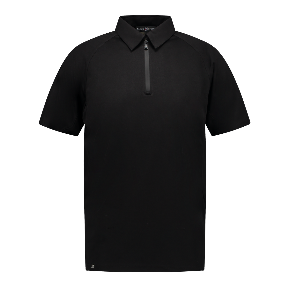 Mens zip up discount polo