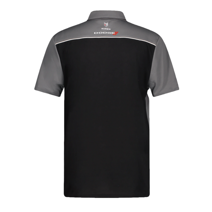 Dodge Hellcat Flight Pilot Men's Button Polo