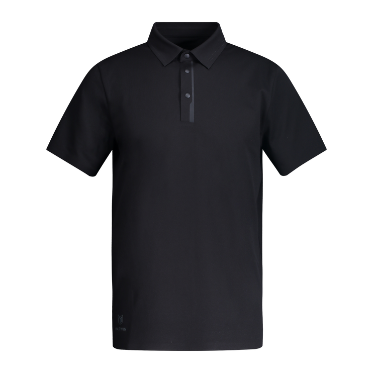 Men's Seamless Short Sleeve Button Up Polo