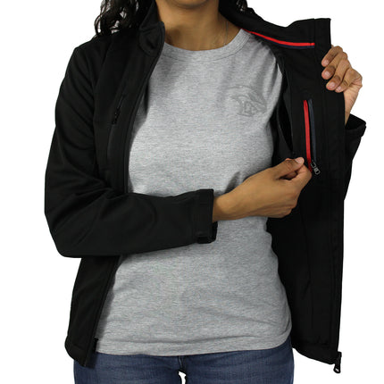 Marwin Sports Dodge Demon Softshell Women's Jacket - Black