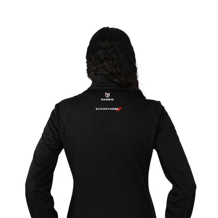 Marwin Sports Dodge Demon Softshell Women's Jacket - Black