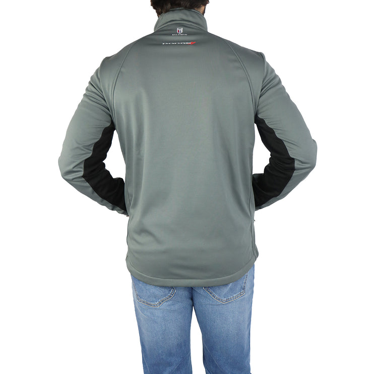 Dodge Hellcat Men's Grey/Black Softshell Jacket