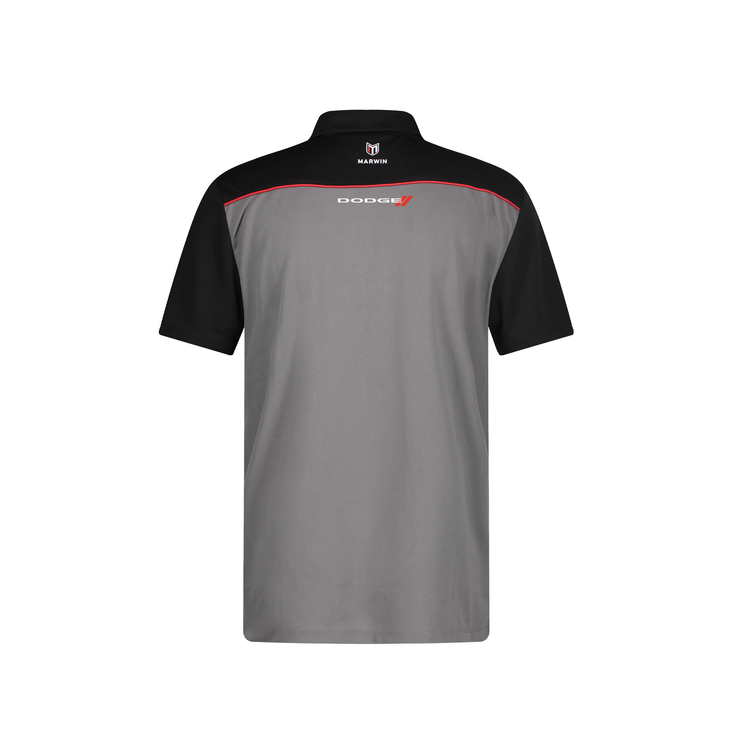 Dodge Hellcat Men's Zipper Polo