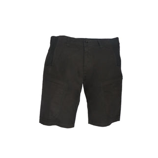 Evolution Black Men's Zipper Cargo Shorts