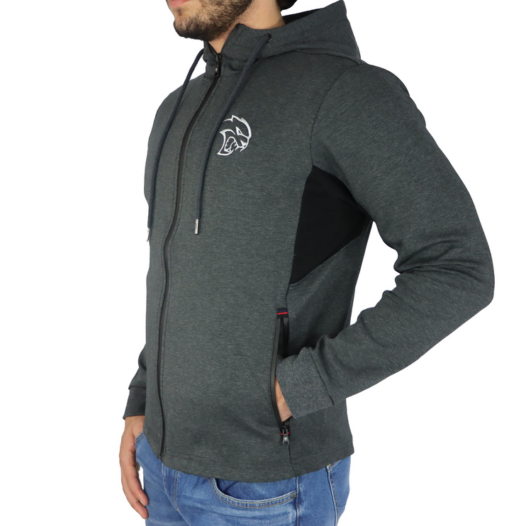 Dodge Hellcat Men's Full Zipper Hoodie