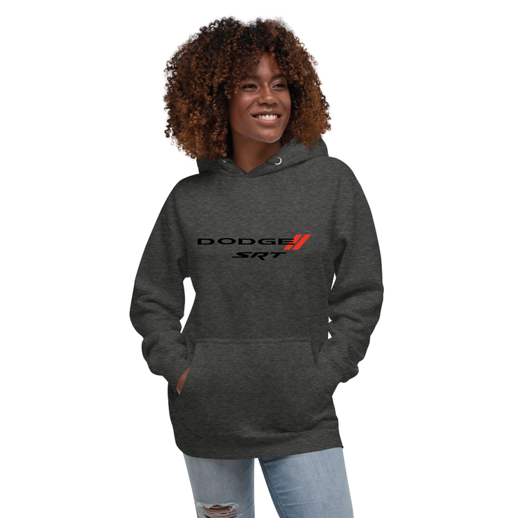 Dodge SRT Unisex Charcoal Heather Fleece Hoodie