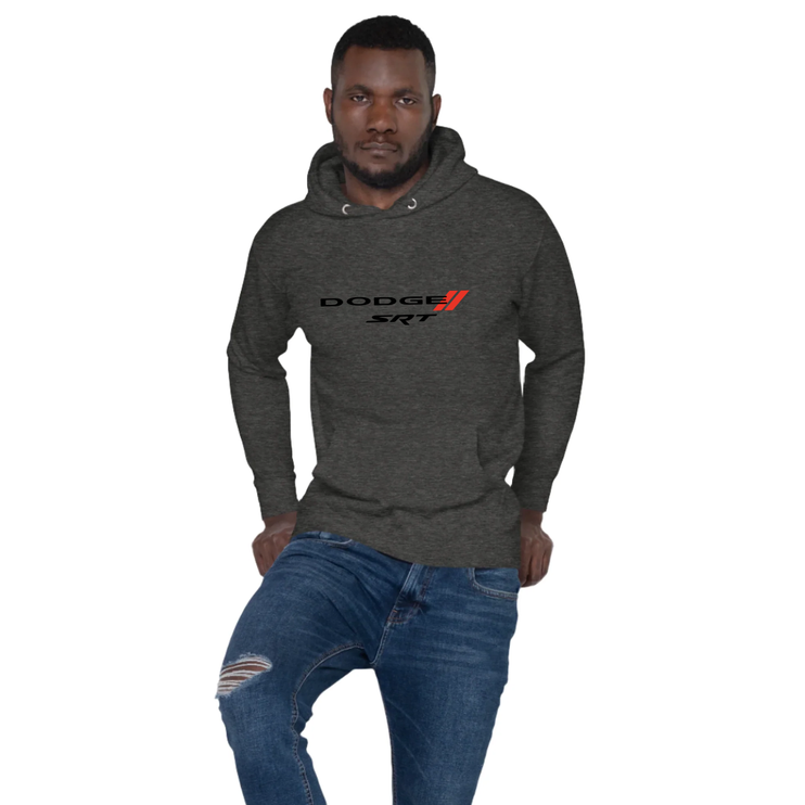 Dodge SRT Unisex Charcoal Heather Fleece Hoodie