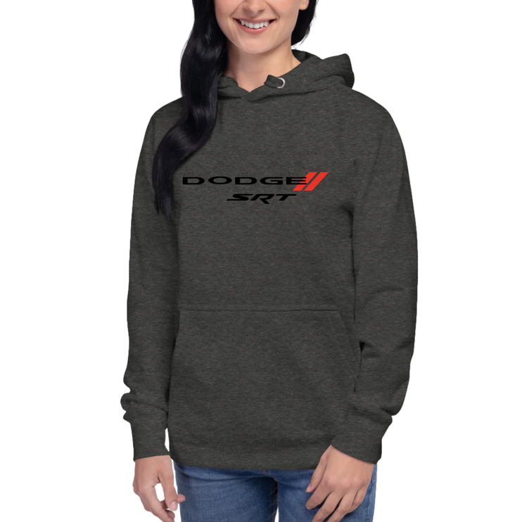 Dodge SRT Unisex Charcoal Heather Fleece Hoodie