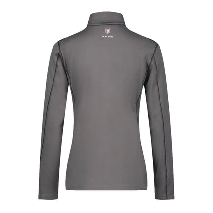 Marwin Sports Mopar Women's Quarter Zip Pullover - Grey/Black