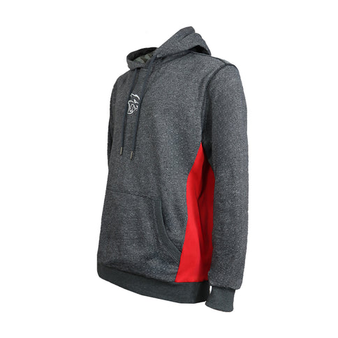 Marwin Sports Dodge Hellcat  Classic Men's Pullover Hoodie - Grey/Red