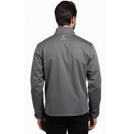 Marwin Sports Mopar Softshell Men's Jacket - Grey/Black