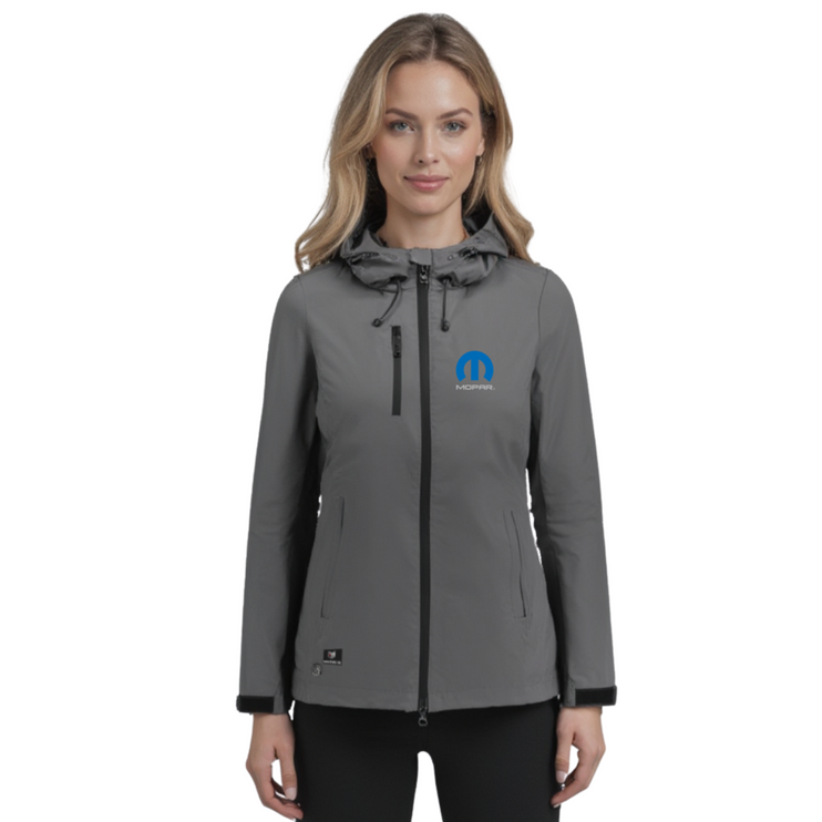 Marwin Sports Mopar Women's Rain Jacket - Grey/Black